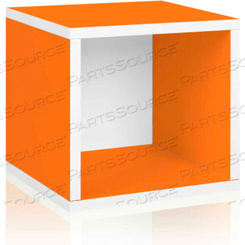 ЭКО ШТАБЕЛИРУЕМЫЙ КУБ ДЛЯ ХРАНЕНИЯ, ОРАНЖЕВЫЙ