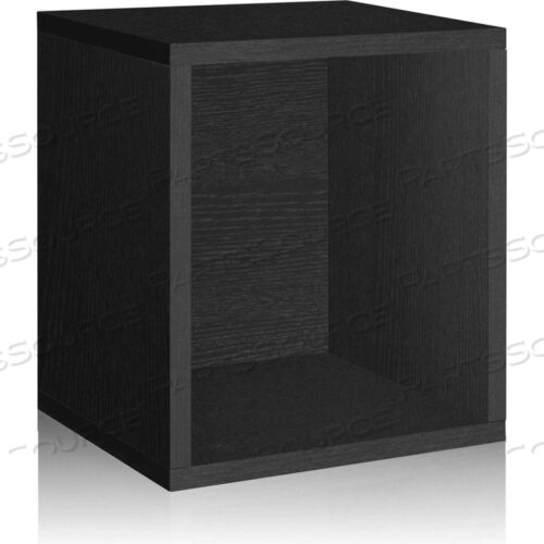 ЭКО ШТАБЕЛИРУЕМЫЙ КУБ ДЛЯ ХРАНЕНИЯ PLUS, ЧЕРНЫЙ