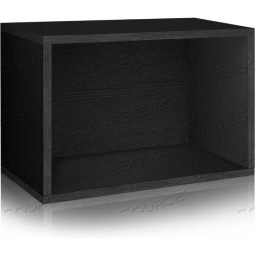 ЭКО ШТАБЕЛИРУЕМАЯ ПРЯМОУГОЛЬНАЯ ПОЛКА, ЧЕРНАЯ