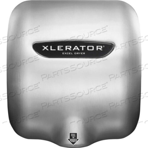 OEM#: 604166XLERATOR АВТОМАТИЧЕСКАЯ СУШИЛКА ДЛЯ РУК, МАТОВАЯ НЕРЖАВЕЮЩАЯ СТАЛЬ, 208-277 В от Excel Dryer