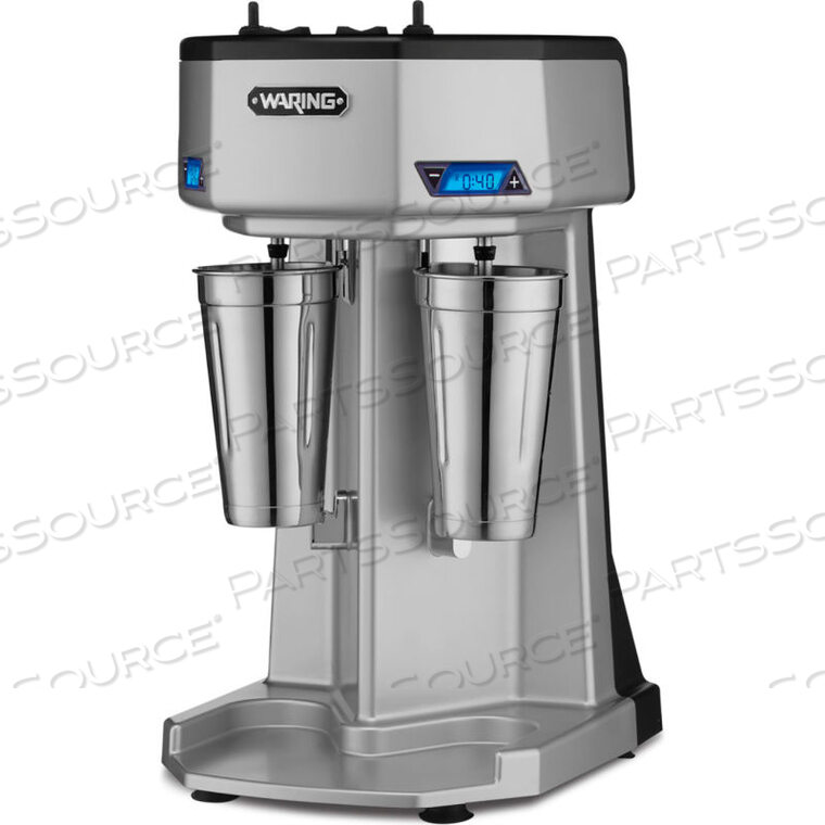 OEM#: WDM240TXWARING ДВУХШПИНДЕЛЬНЫЙ МИКСЕР ДЛЯ НАПИТКОВ С ТАЙМЕРОМ, 3 СКОРОСТИ, 1 л.с. от Conair