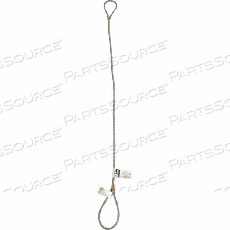 OEM#: S602076LIFT AMERICA WIRE ROPE SLING 3/4 X 10 EYE & EYE, 7000/8000/16000 LBS CAP by Mazzella Lifting Technologies