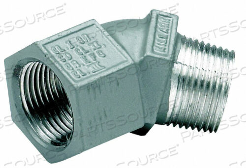 OEM#: MF-45-1MWWELBOW F TO M 45 DEG HAZ LOC 1/2IN IRON от Hubbell Power Systems