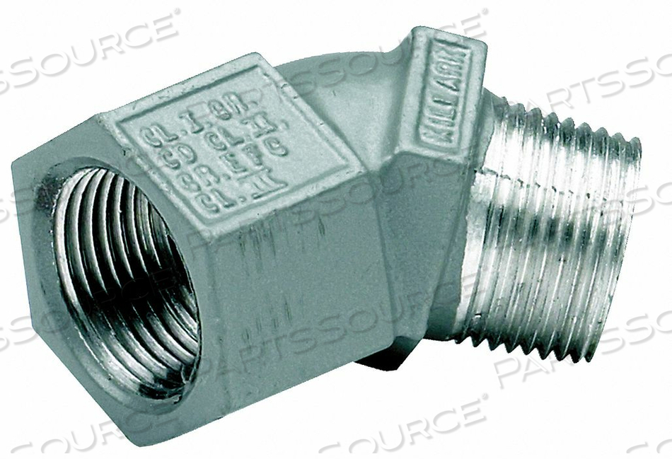 OEM#: MF-45-2MWWELBOW F TO M 45 DEG HAZ LOC 3/4IN ALUM от Hubbell Power Systems