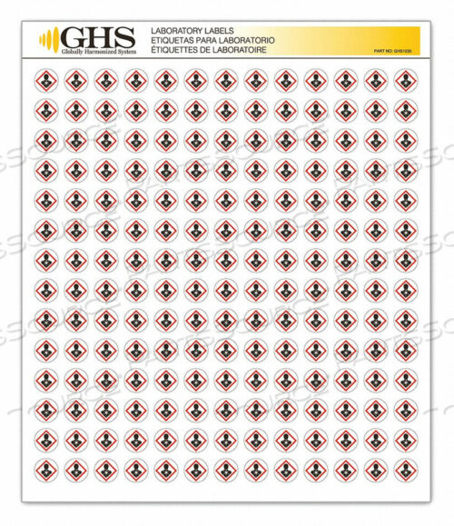 OEM#: GHS1230ЭТИКЕТКА ДЛЯ ЗДОРОВЬЯ ГЛЯНЦЕВАЯ БУМАГА PK1820 от Incom Manufacturing