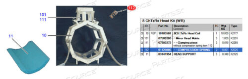 OEM#: 1129886ПРУЖИНА СЖАТИЯ от Siemens Medical Solutions