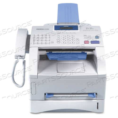 BROTHER INTELLIFAX 4750E - ФАКС/КОПИРОВАЛЬНЫЙ АППАРАТ - Ч/Б - ЛАЗЕРНЫЙ - ШИРИНА 8,5 ДЮЙМОВ (ОРИГИНАЛ) - LEGAL (НОСИТЕЛЬ) - ДО 15 СТР./МИН. (КОПИРОВАНИЕ) - ДО 15 СТР./МИН. (ПЕЧАТЬ) - 250 ЛИСТОВ - 33,6 Кбайт/с - ПАРАЛЛЕЛЬНЫЙ, USB