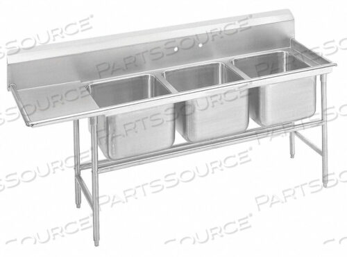 OEM#: 9-83-60-24LМОЙКА ДЛЯ КУХНИ БЕЗ КРАНА 95 ДЮЙМОВ L от Advance Tabco