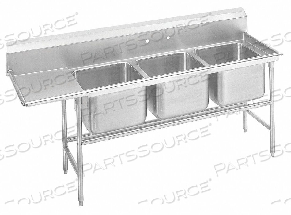 OEM#: 9-83-60-24LМОЙКА ДЛЯ КУХНИ БЕЗ КРАНА 95 ДЮЙМОВ L от Advance Tabco