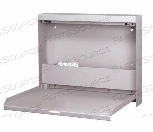 OEM#: WW-101-T47WALLWRITE СКЛАДНОЙ НАСТЕННЫЙ СТОЛ БЕЗ БЛОКИРОВКИ 20 Ш X 3-3/8 X 16-3/8 В - СЕРЫЙ от Datum Filing