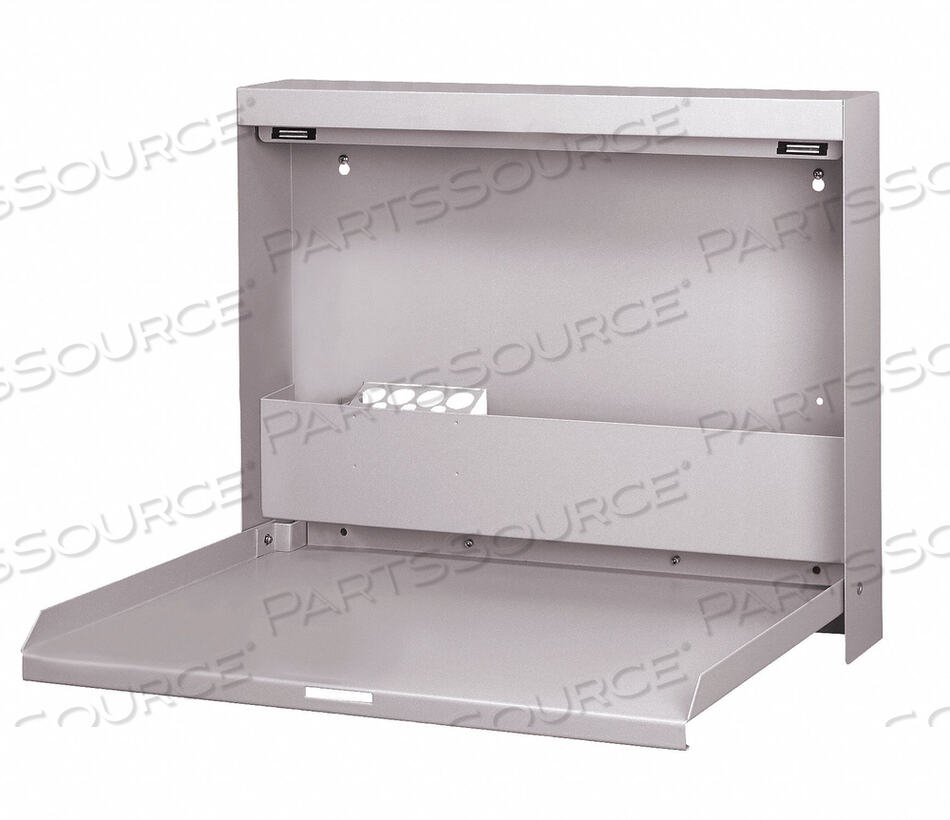 OEM#: WW-101-T47WALLWRITE СКЛАДНОЙ НАСТЕННЫЙ СТОЛ БЕЗ БЛОКИРОВКИ 20 Ш X 3-3/8 X 16-3/8 В - СЕРЫЙ от Datum Filing