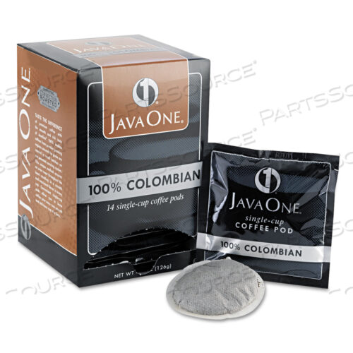 OEM#: 39830206141КОФЕЙНЫЕ КАПУСЫ, COLOMBIAN SUPREMO, ОДНА ЧАШКА, 14/КОРОБКА от Java One