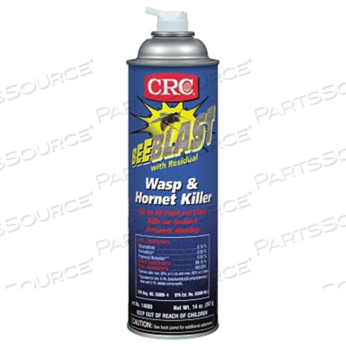 OEM#: 14009BEE BLAST WASP AND HORNET KILLER, 20 УНЦИЙ, АЭРОЗОЛЬНЫЙ БАЛЛОН от CRC Industries
