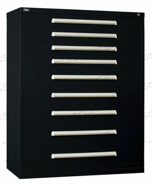 OEM#: RP3546ALBKG8285 MOD DRAWER CAB 59 H 9 DRAWER BLACK от Stanley Vidmar