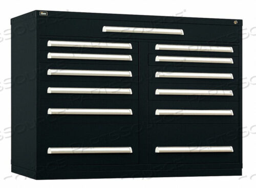OEM#: RP2160ALBKG8288 MOD DRAWER CAB 44 H 13 DRAWER BLACK от Stanley Vidmar