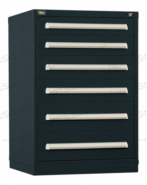 OEM#: SCU2066ALBKG8299 MOD DRAWER CAB 44 H 6 DRAWER BLACK от Stanley Vidmar