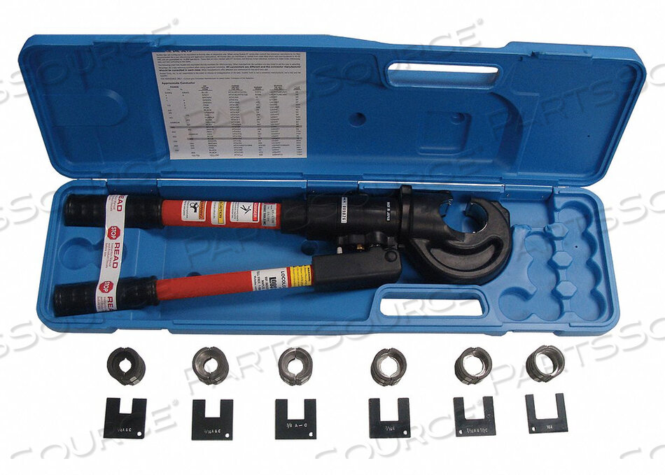 OEM#: #3-KHAND SWAGING KIT 1/4-1/2 W/6 DIE SETS от Loos