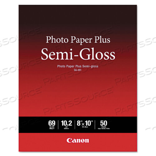 OEM#: 1686B062PHOTO PAPER PLUS SEMI-GLOSS, 10.2 MIL, 8 X 10, SEMI-GLOSS WHITE, 50/PACK от Canon (Бытовая электроника)