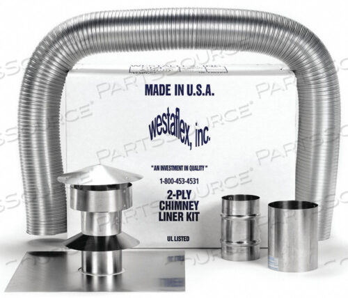 OEM#: 9516КОМПЛЕКТ ОБЛОЖКИ ДЫМОХОДА 6 ДИАМЕТР 25 ФУТОВ L от Westaflex