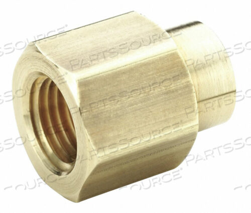 OEM#: 208P-4-2редукционная латунная муфта 1/4 дюйма x 1/8 дюйма от Parker Hannifin Corporation