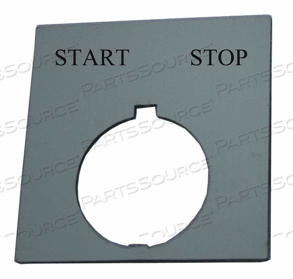 OEM#: HT8SP47LEGEND PLATE SQUARE START STOP BLACK от Eaton
