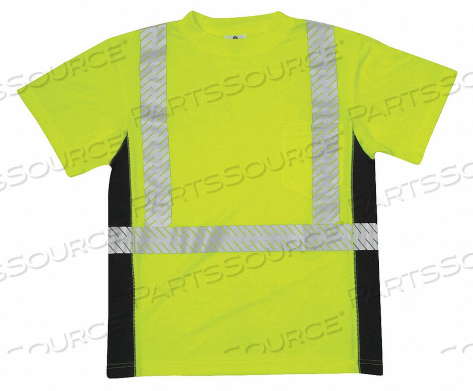 OEM#: 9114-MT-SHIRT BLACK SIDED CLASS 2 LIME M от ML Kishigo