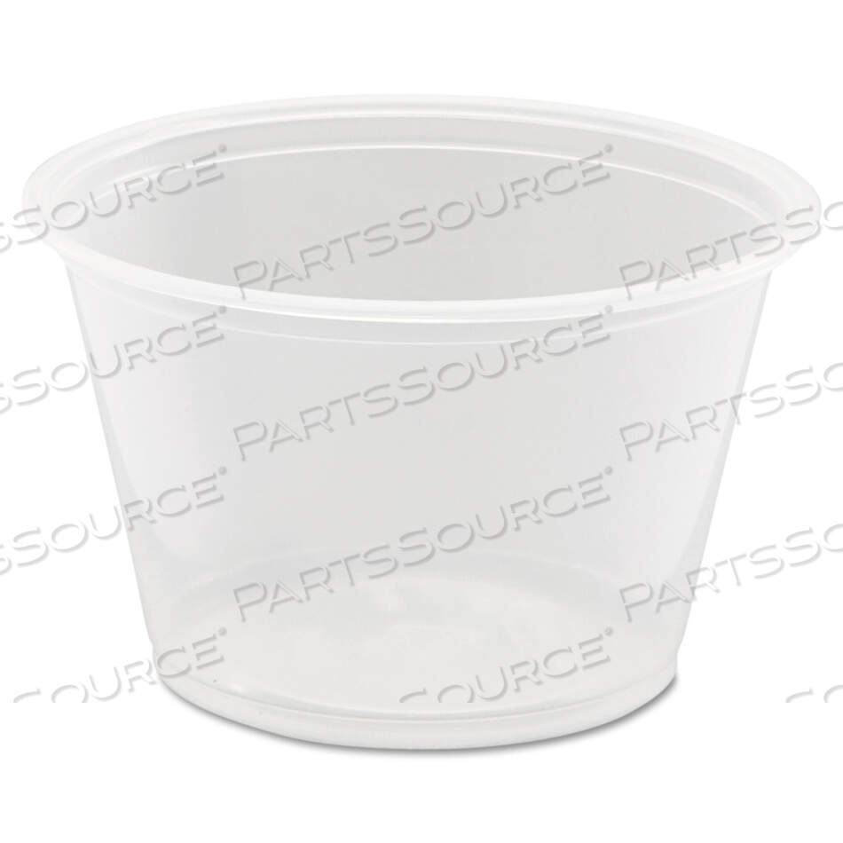 OEM#: 400PCCONEX COMPLEMENTS PORTION/MEDICINE CUPS, 4 OZ, CLEAR, 125/BAG, 20 BAGS/CARTON by Dart Container Corporation