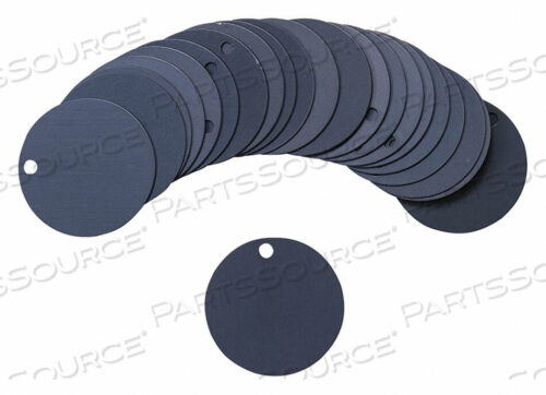 OEM#: 87605BLK TAG 1-1/2 X 1-1/2 IN BK AL RND PK25 от Brady Americas