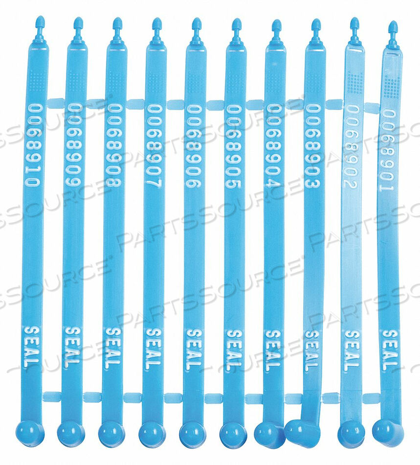 OEM#: 95193LOCK SEAL PLASTIC BLUE PK100 от Brady Americas