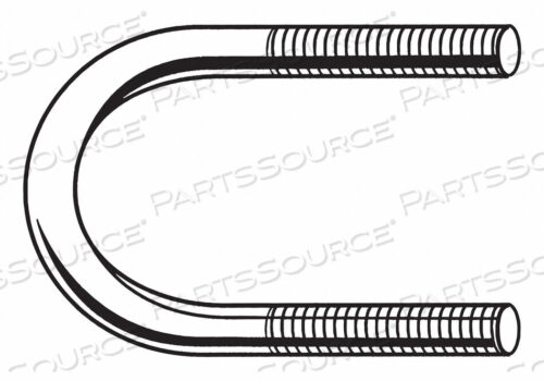 OEM#: U17244.031.0101U-BOLT 5/16-18 1IN STEEL HT DIP GAL PK10 от Fabory