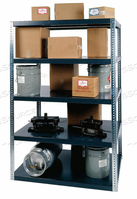 OEM#: HDS-184896-95METAL SHELVING OPEN 96 H 5 SHELF by Durham Manufacturing Company