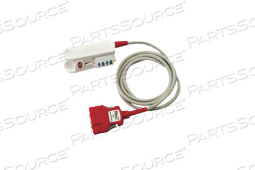 OEM#: 11996-000333ДАТЧИК SPO2 ДЛЯ ДЕТЕЙ С ПРЯМЫМ ПОДКЛЮЧЕНИЕМ, КРАСНЫЙ, 3 ФУТА, МНОГОРАЗОВЫЙ от Physio-Control