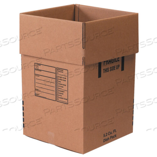 OEM#: 181828DISHDISH PACK BOXES, 18 X 18 X 28, КРАФТ, 5/НАБОР от BOX Partners (Box Acquisitions, LLC)