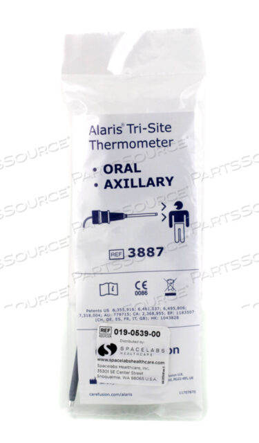 OEM#: 019-0539-00СМЕННЫЙ ТЕМПЕРАТУРНЫЙ ЗОНД, ОРАЛЬНЫЙ/АКСИЛЛЯРНЫЙ от Spacelabs Healthcare