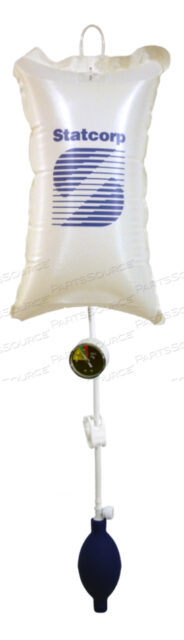 UNIFUSOR 3000CC INFUSION CUFF WITH ANEROID GAUGE AND THUMBWHEEL VALVE, 10/BX