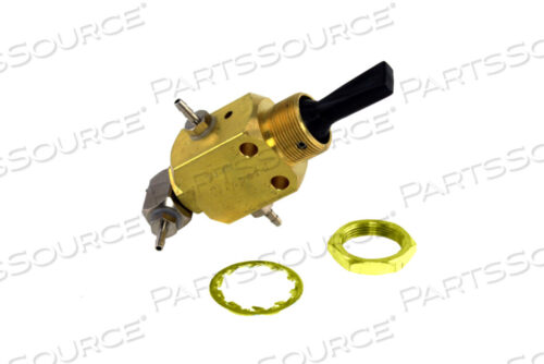 OEM#: 002-1367-00Комплект рычажного клапана с прокладкой, штуцером, поворотным фитингом на 90 градусов от Midmark Corp.