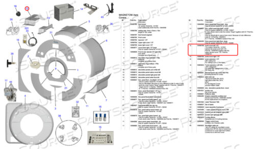 OEM#: 10568798КРЫШКА БАШНИ ЛЕВАЯ 1.5T от Siemens Medical Solutions