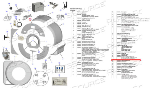 OEM#: 10591694LABEL SIEMENS 098 by Siemens Medical Solutions
