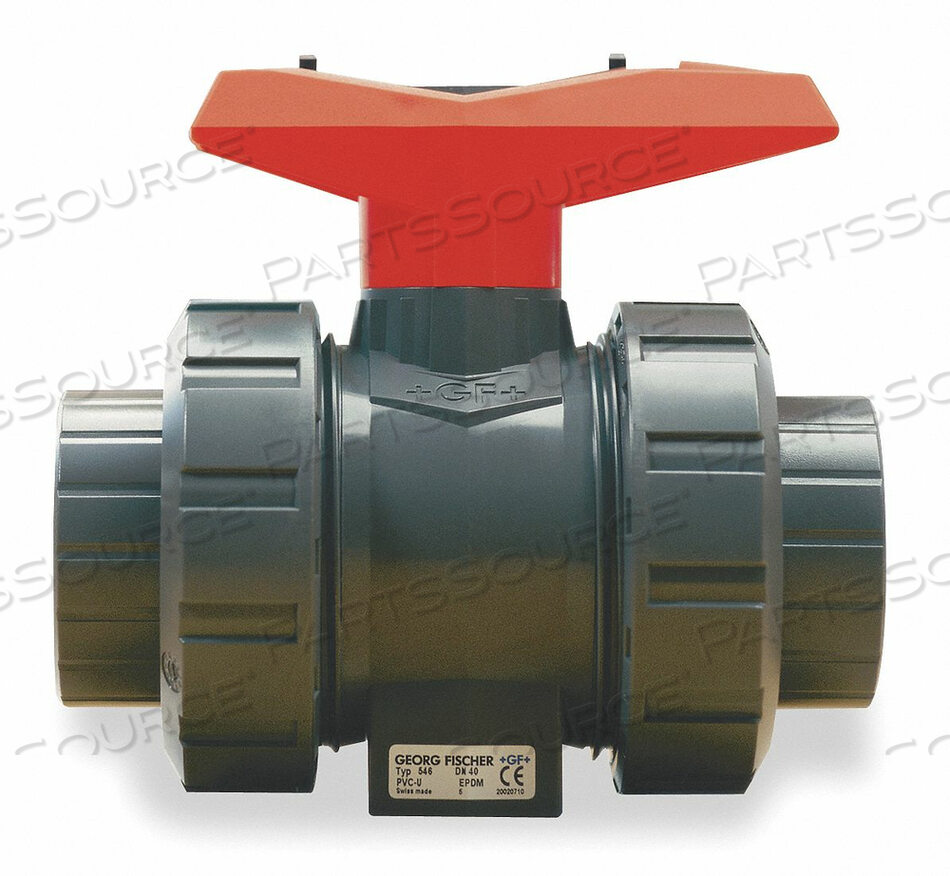 OEM#: 167546324POLY шаровой кран с муфтой/FNPT 1 от GF Piping Systems