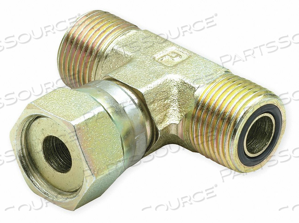 OEM#: 8 S6LO-SSWVL ТРОЙНИК С ГАЙКОЙ, ОЦИНКОВАННАЯ STL ORFS 1/2 ДЮЙМА от Parker Hannifin Corporation