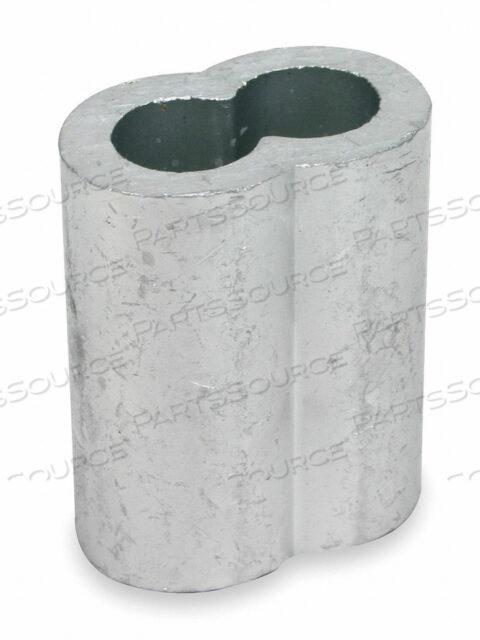 OEM#: 1DLD8РУКАВ ДЛЯ ПРОВОЛОЧНОГО ТРОСА 1/8 ДЮЙМА АЛЮМИНИЙ PK25 от DAYTON ELECTRIC MANUFACTURING CO