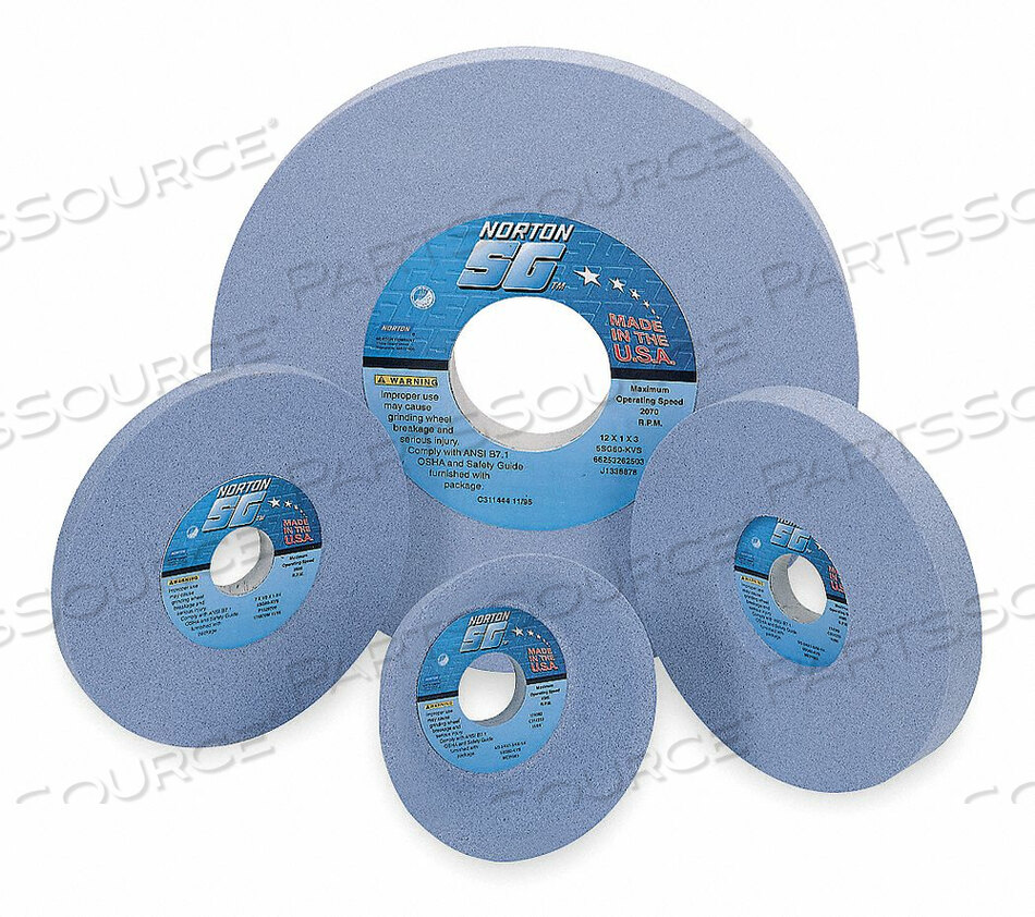OEM#: 66253363971ШЛИФОВАЛЬНЫЙ КРУГ T1 14X1X5 CA 46G MED BLUE от Norton | Saint-Gobain Abrasives