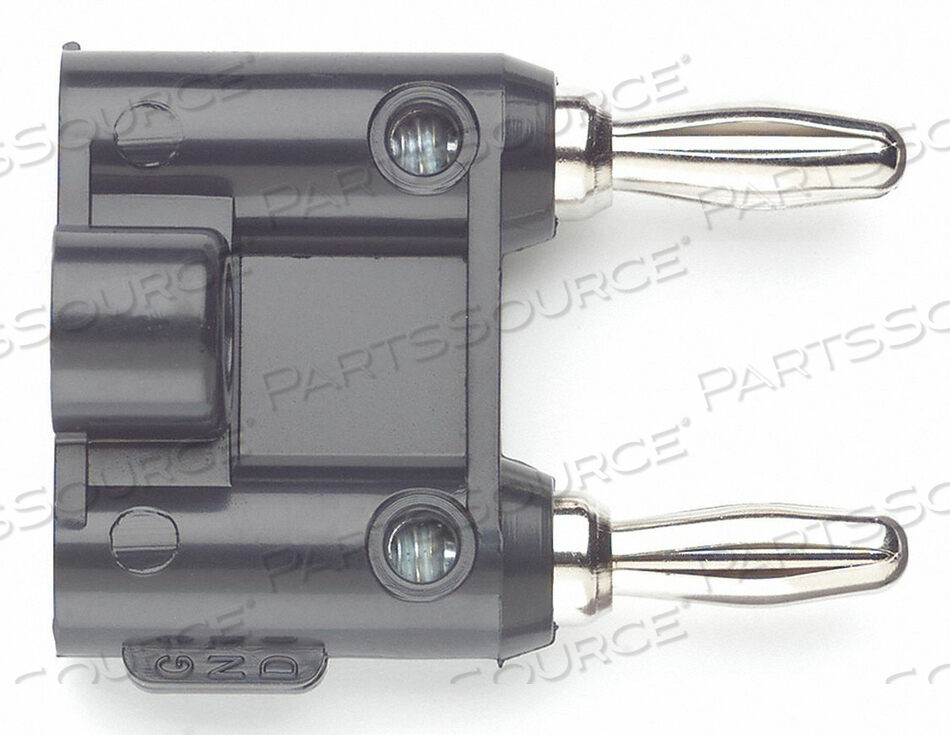 OEM#: MDP-0DOUBLE BANANA PLUG 5000VDC 15A BLACK от Pomona Electronics