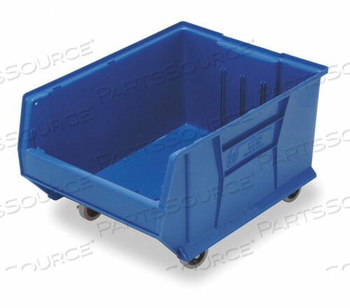 OEM#: QUS984MOBBLMOBILE HULK ПЛАСТИКОВЫЙ ШТАБЕЛИРОВАННЫЙ ЯЩИК, 16-1/2 Ш x 29-7/8 Г x 11 В, СИНИЙ от Quantum Storage Systems