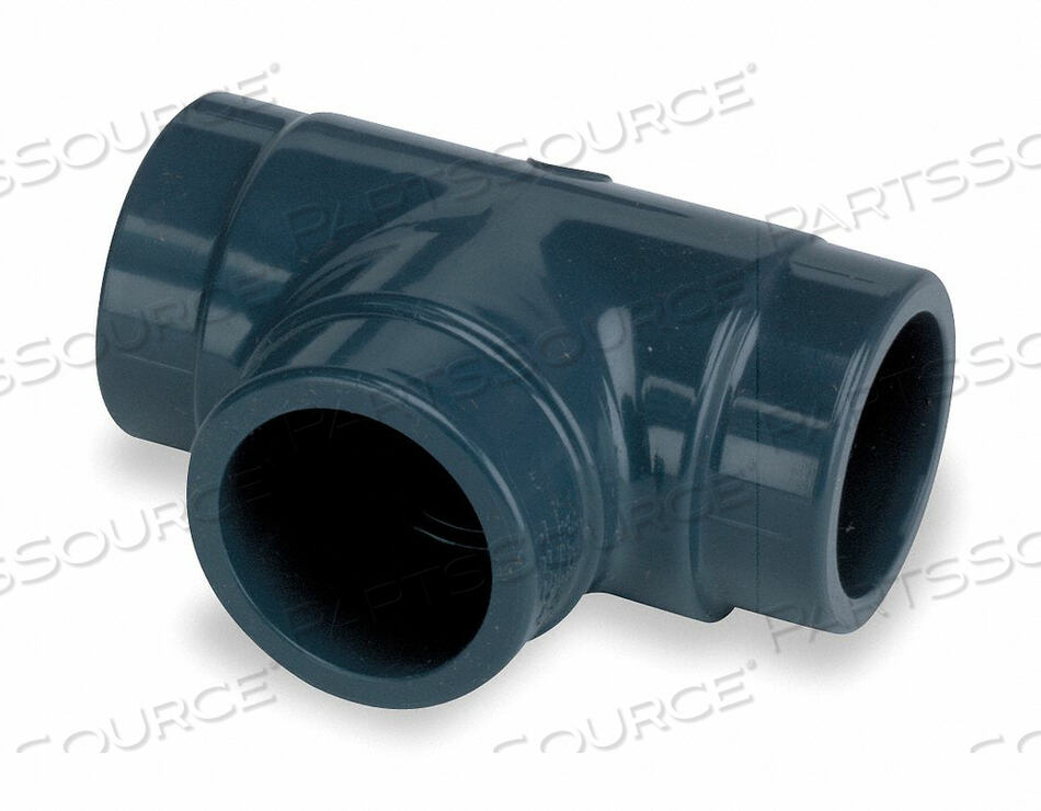 OEM#: 9801-420REDUCING TEE CPVC 80 4 X 4 X 2 IN. by GF Piping Systems