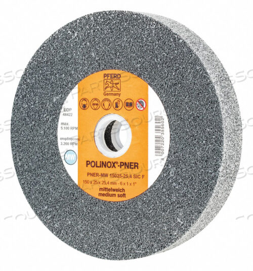 UNITIZED WHEEL 3SF FINE 6 X1 X1