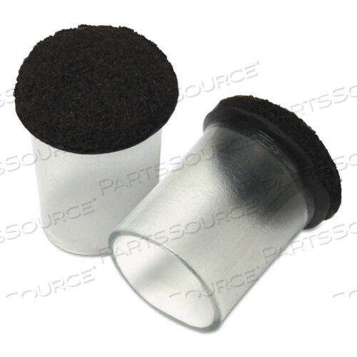 OEM#: 88450LIKE NEW SOLUTIONS, НАПОЛЬНЫЕ БЕЗОПАСНИКИ, КРУГЛЫЕ, ДИАМЕТР 1,38, ПРОЗРАЧНЫЕ/СЕРЫЕ, 8 ШТ./УПАКОВКА от MASTER CASTER COMPANY