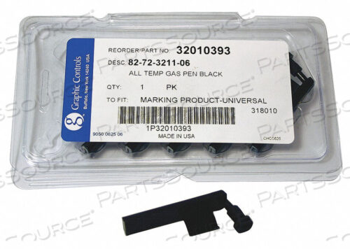 OEM#: 82-72-3211-06 - ЧЕРНАЯ СТАТИЧЕСКАЯ РУЧКА-ЗАПИСЫВАЮЩАЯ РУЧКА ЧЕРНАЯ PK6 от Graphic Controls, LLC