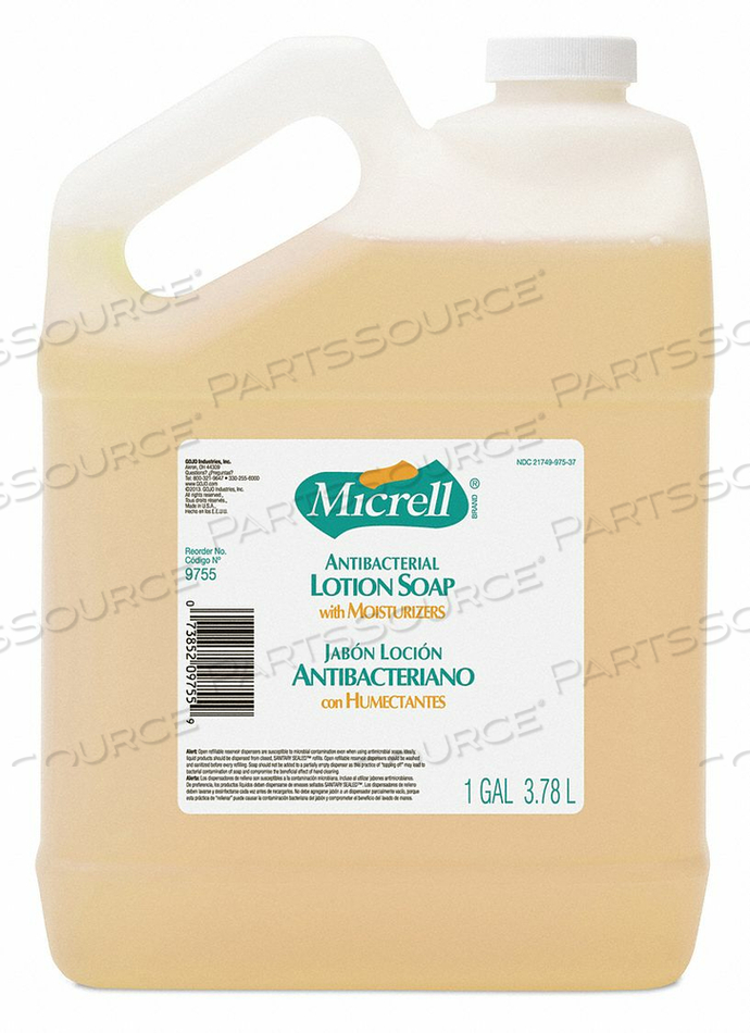 OEM#: 9755-04ЖИДКОЕ МЫЛО ДЛЯ РУК 1 ГАЛЛОН. CITRUS PK4 от Gojo