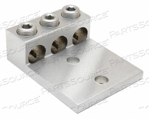 OEM#: K3A25U2МЕХАНИЧЕСКИЙ КЛЕММНИК, АЛЮМИНИЙ, ОЛОВЯННЫЙ, 3/8 ДЮЙМА, ШЛИЦЕВАЯ ГОЛОВКА, CU/AL от Burndy